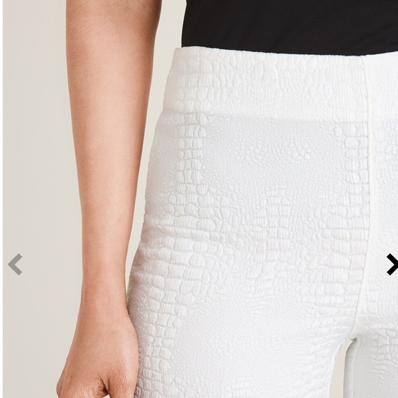 Black Label by Chicos Alabaster Crocodile Easy Pant—12 - Picture 3 of 14